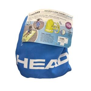 Head Adventure Junior Combo Lightweight Snorkeling Mask and Backpack Towel Bag